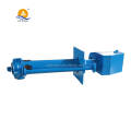 Heavy duty submersible slurry pump vertical  with cutter